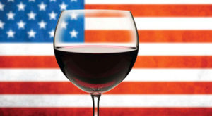 Wine & Flag